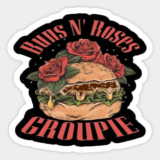 Buns N' Roses Groupie Sticker